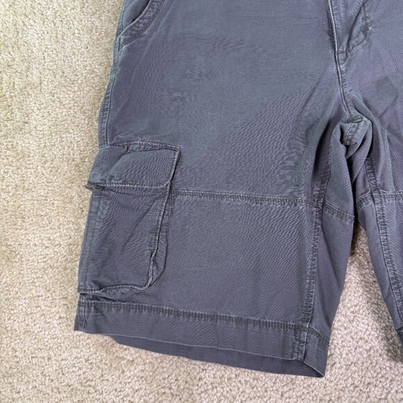 Urban Pipeline Mens Cargo Shorts Gray Cotton Size 36 x 12 Outdoors F072 - Picture 3 of 13